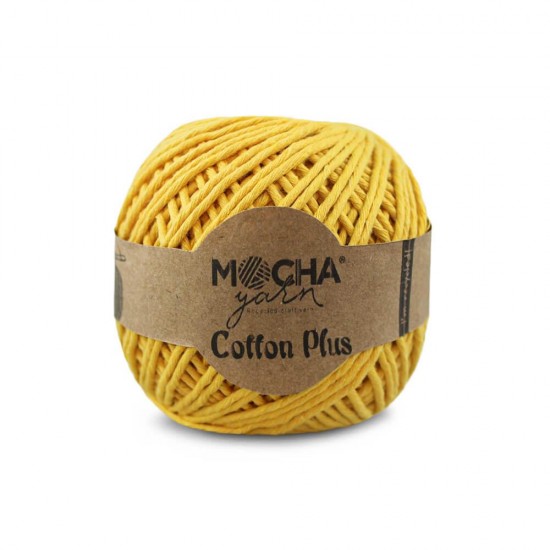 Sarı Makrome Cotton Plus