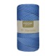 Soft Propilen Polyester Makrome Bebe Mavi İp 2mm 200gr-200mt Hobi,Supla,Runner El Örgü İpi