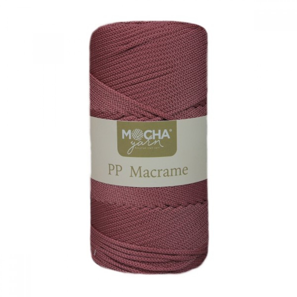 Soft Propilen Polyester Makrome Gül İp 2mm 200gr-200mt Hobi,Supla,Runner İpi