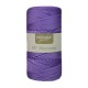 Soft Propilen Polyester Makrome Lila İp 2mm 200gr-200mt Hobi,Supla,Runner El Örgü İpi