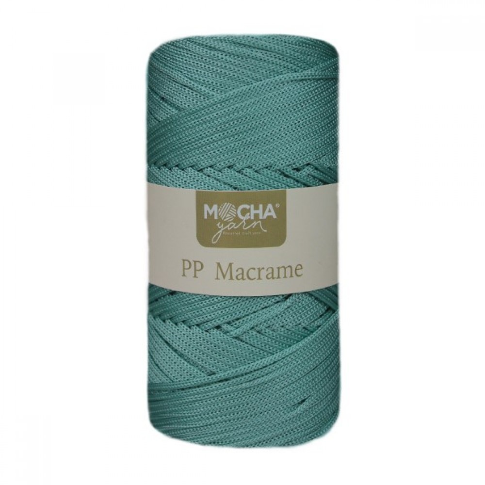 Soft Propilen Polyester Makrome Mint İp 2mm 200gr-200mt Hobi,Supla,Runner El Örgü İpi