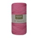 Soft Propilen Polyester Makrome Pembe74 İp 2mm 200gr-200mt Hobi,Supla,Runner El Örgü İpi